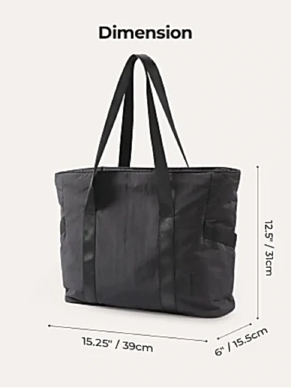 BAGSMART Nylon Zoraesque Tote